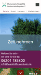 Mobile Screenshot of hospizhilfe-weinheim.de